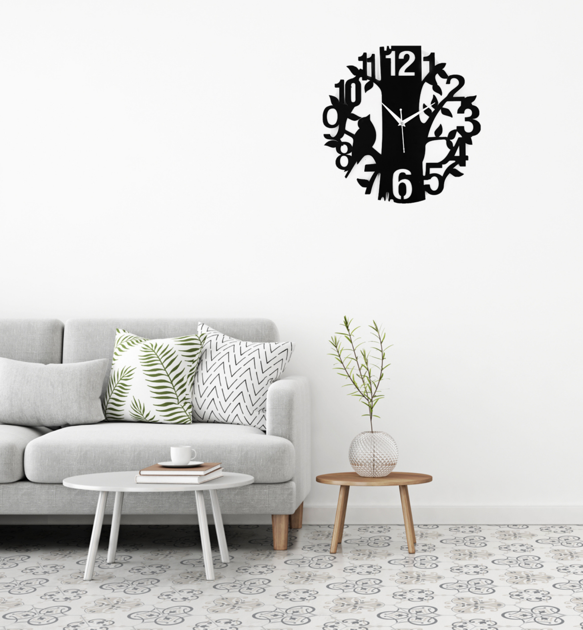 Wooden Silent Non-Ticking Wall Clock for Home Stylish Latest Designer Wall Clock for Home Living Room Bedroom Office Hall - Image 2