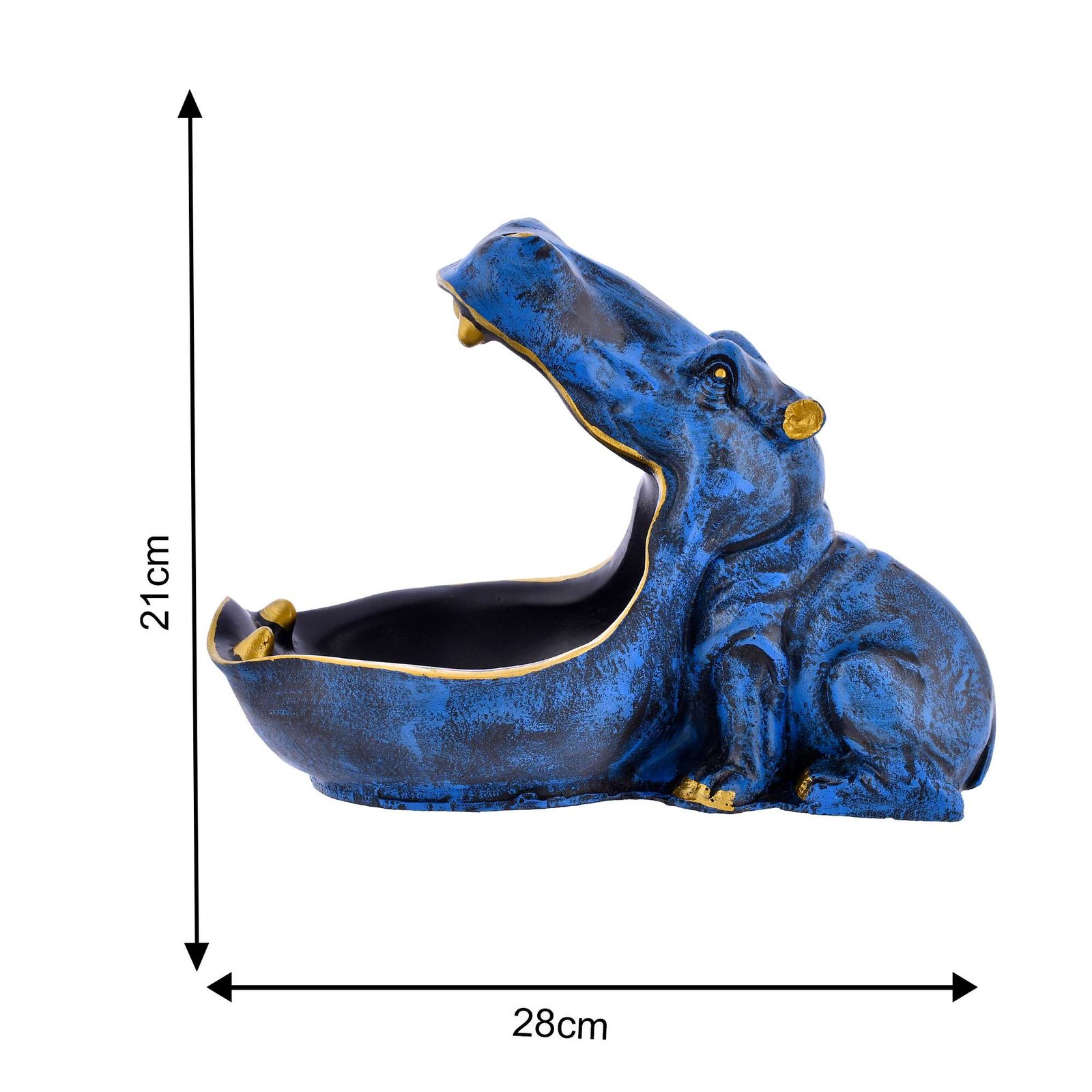 Big Mouth Hippopotamus Showpiece - Image 2