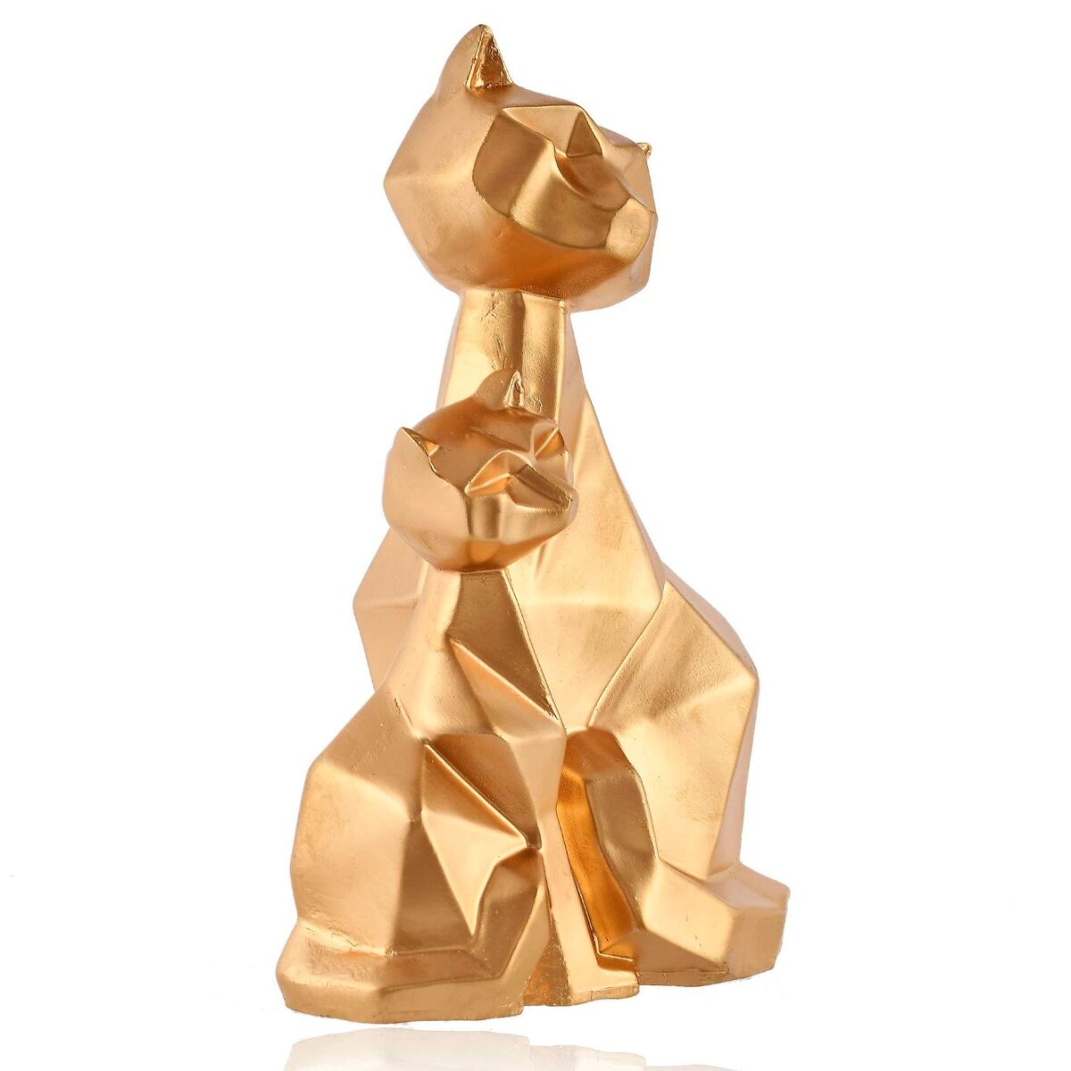 Handcrafted polyresin Cat Family - Image 3