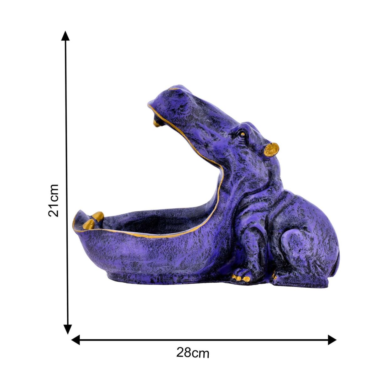 Big Mouth Hippopotamus Showpiece - Image 2